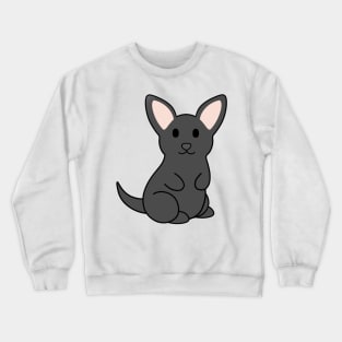 Black Chihuahua Crewneck Sweatshirt